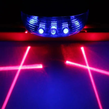 Bicycle LED And Laser Safety Taillight 12