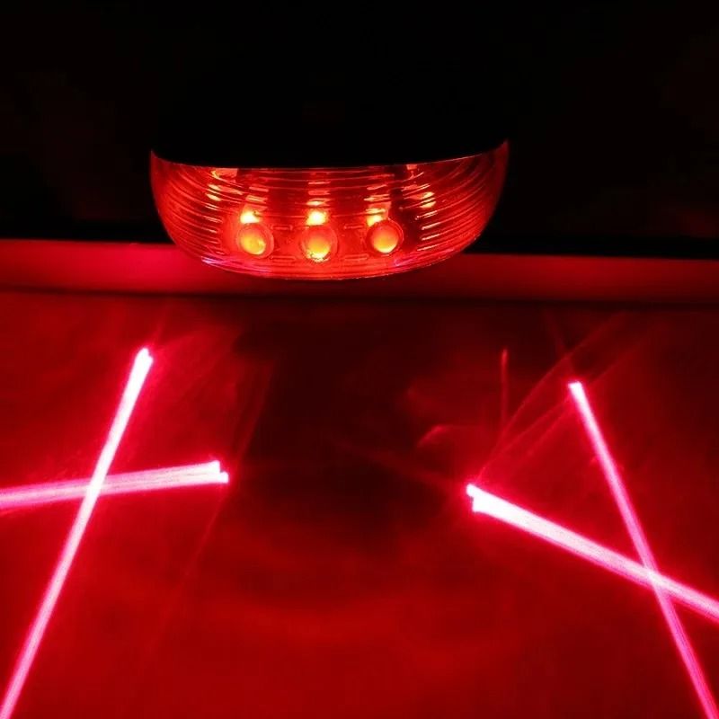 Bicycle LED And Laser Safety Taillight 8