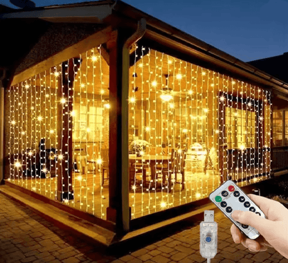 AmbienceCurtain USB LED Curtain Lights 2