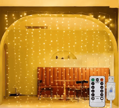 AmbienceCurtain USB LED Curtain Lights 5