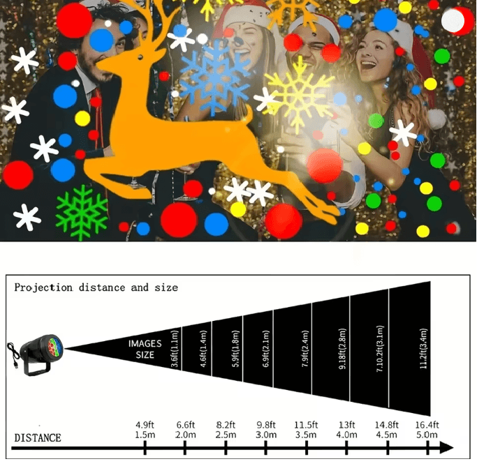 SnowFlake Spectra Outdoor Laser Projector 3