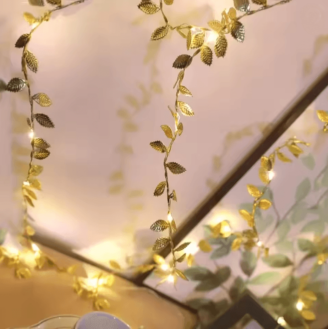 GoldenLeaf Fairy String Lights 1