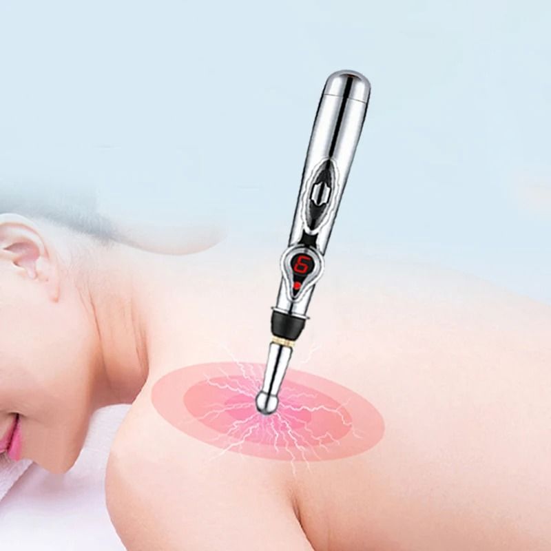 Electronic Acupuncture Pen Meridian Energy Massage Pen for Muscle Relief