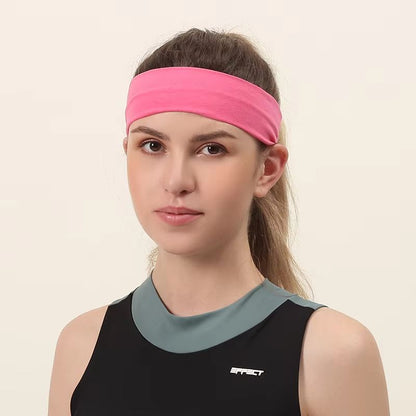SolidFlow Performance SweatWicking Headband  Unisex Sports  Yoga Accessory 5