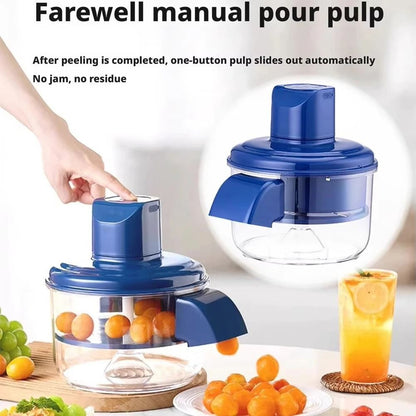Automatic Electric Fruit Peeler for Grapes Berries and Small Fruits