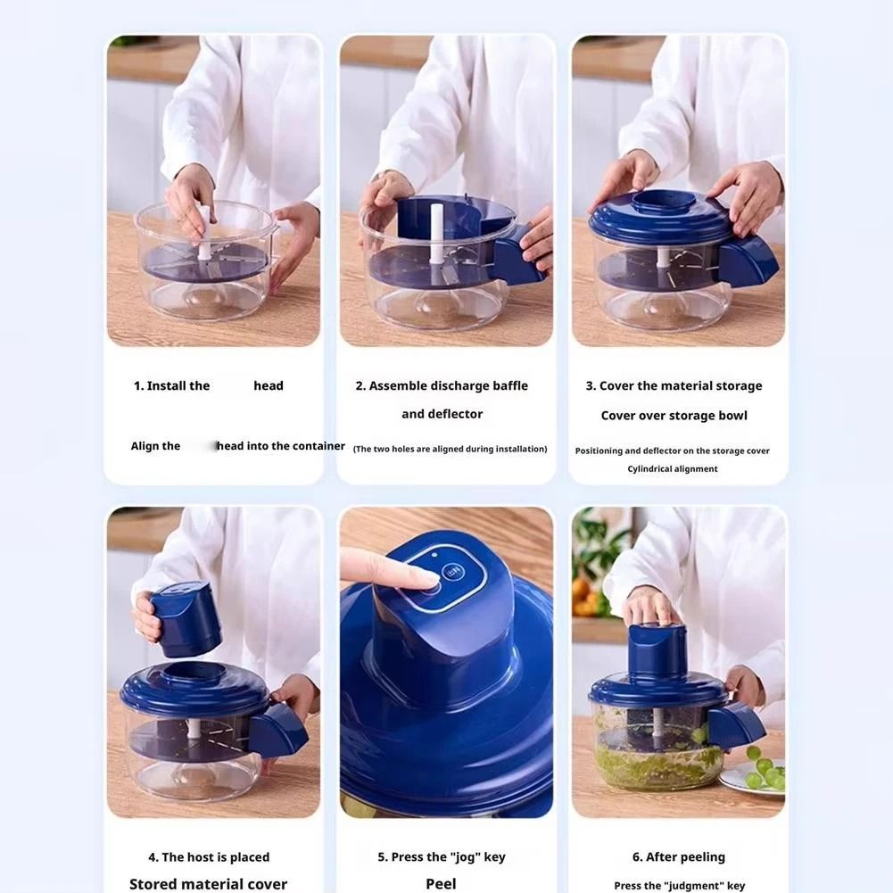 Automatic Electric Fruit Peeler For Grapes Berries And Small Fruits 4