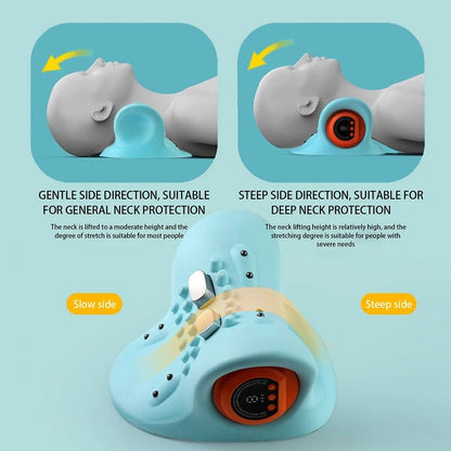 Neck And Head Massage Pillow For Cervical Support And Relaxation 5