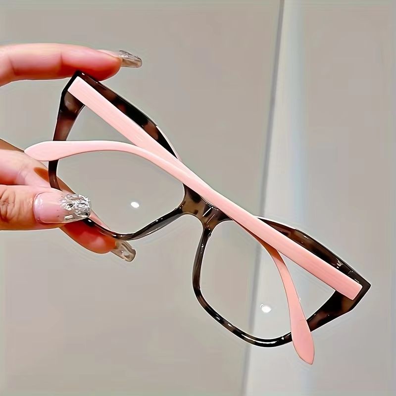 ColorBlock CatEye AntiBlue Light Reading Glasses  Stylish Womens And Mens Higher Strength 1040 1