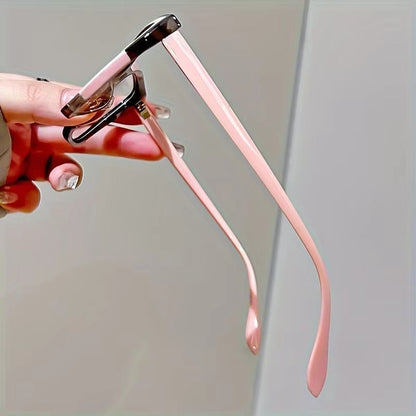 ColorBlock CatEye AntiBlue Light Reading Glasses  Stylish Womens And Mens Higher Strength 1040 2