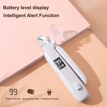 2 In 1 Electric Pet Nail Trimmer And Grinder With LED Light For Dogs And Cats 1