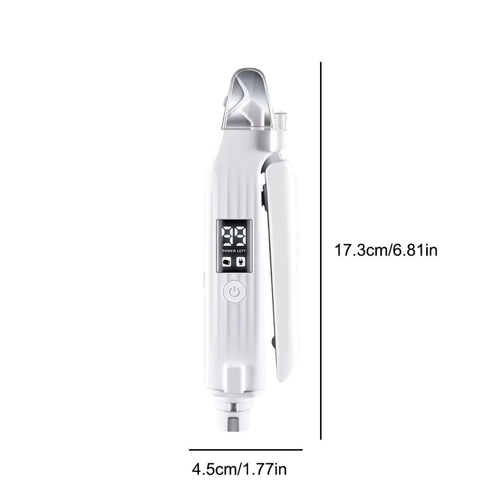 2 In 1 Electric Pet Nail Trimmer And Grinder With LED Light For Dogs And Cats 5