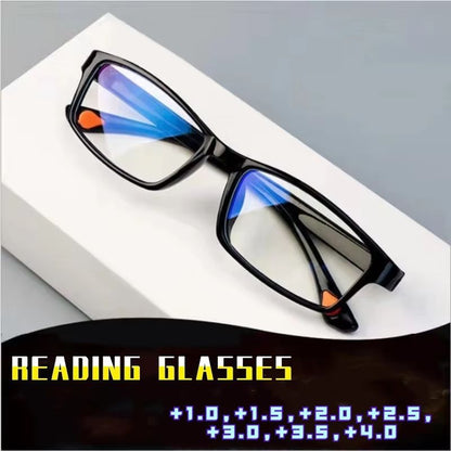 ClearView Anti-Blue Light Reading Glasses +1.0 to +4.0 – Lightweight Screen-Time Readers
