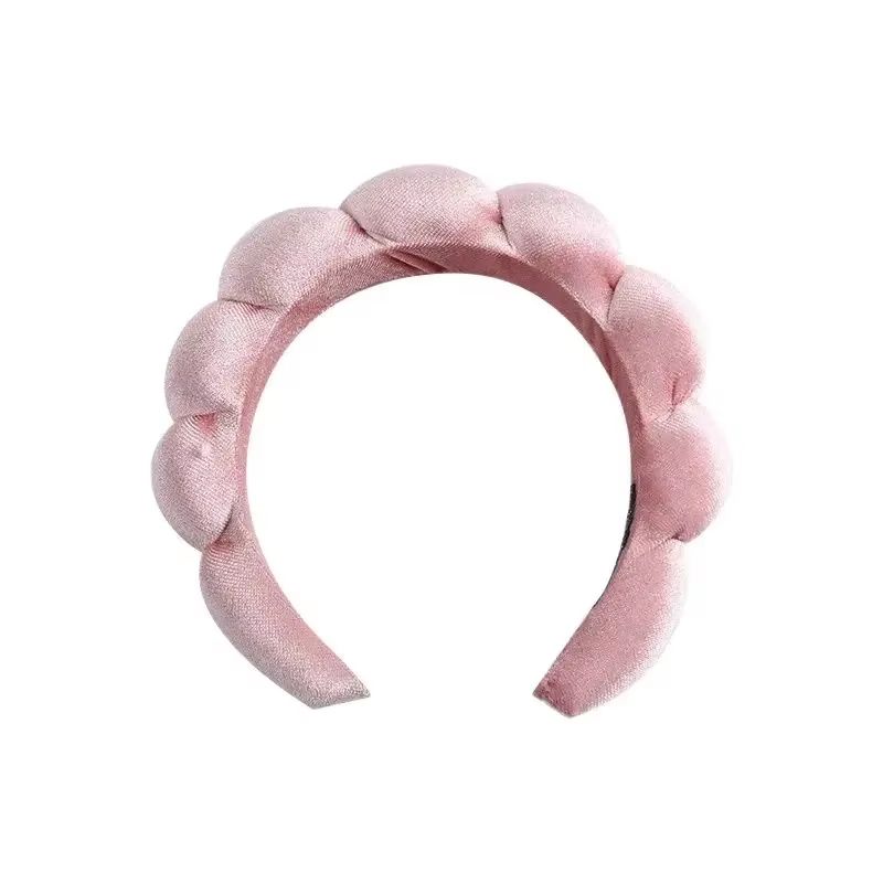 VelvetTwist HighCrown Sponge Hair Band  Wide SolidColor Hair Accessory 7