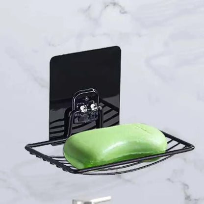 Wall Mounted Soap Rack Drainage Soap Tray Stainless Steel Soap Rack Simple Soap Storage Rack In Hom 4