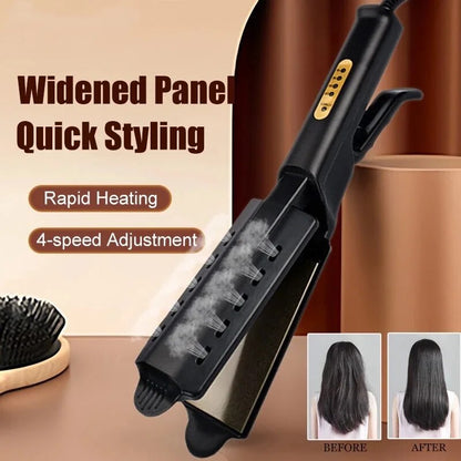 Curling And Straightening, Dual Use Hair, Straightening Splint, Constant Temperature, 4 Gears, Portable Air Bangs