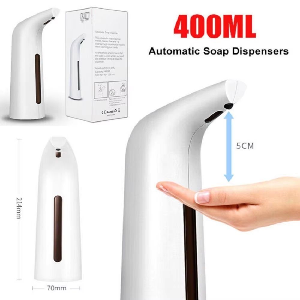 SmartFlow Touchless 400 Ml Infrared Automatic Sanitiser  Soap Dispenser 5