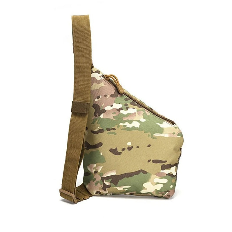 Waterproof Nylon Crossbody, Chest Bags Camouflage Tactical, Bag Single Shoulder Bags for Men, Male Messenger Bag