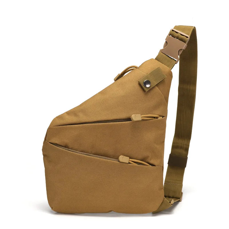 Waterproof Nylon Crossbody, Chest Bags Camouflage Tactical, Bag Single Shoulder Bags for Men, Male Messenger Bag