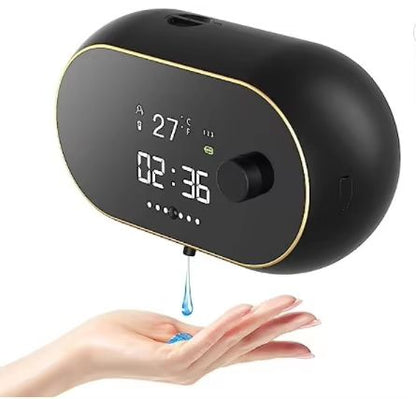SmartDisplay USBRechargeable Infrared Touchless Soap  Sanitiser Dispenser  LED Temperature Display  9
