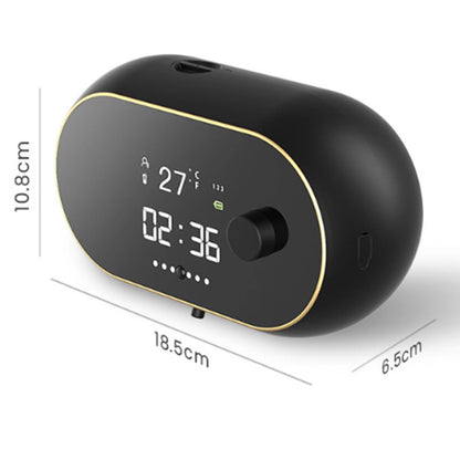 SmartDisplay USBRechargeable Infrared Touchless Soap  Sanitiser Dispenser  LED Temperature Display  5