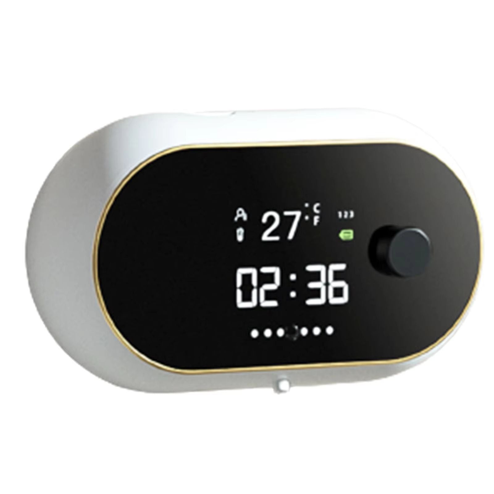 SmartDisplay USBRechargeable Infrared Touchless Soap  Sanitiser Dispenser  LED Temperature Display  6