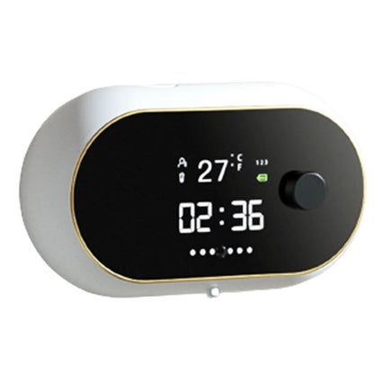 SmartDisplay USBRechargeable Infrared Touchless Soap  Sanitiser Dispenser  LED Temperature Display  6