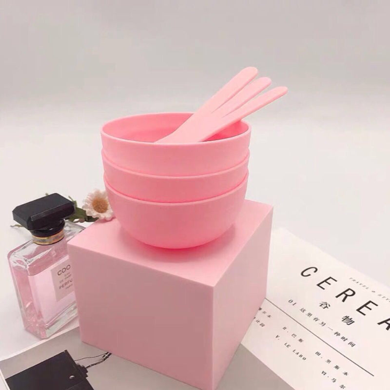 Spoon Set Portable Beauty Tools Small DIY Face Masks And Mud Bowl Skin Care Kit For Homemade Essent 1