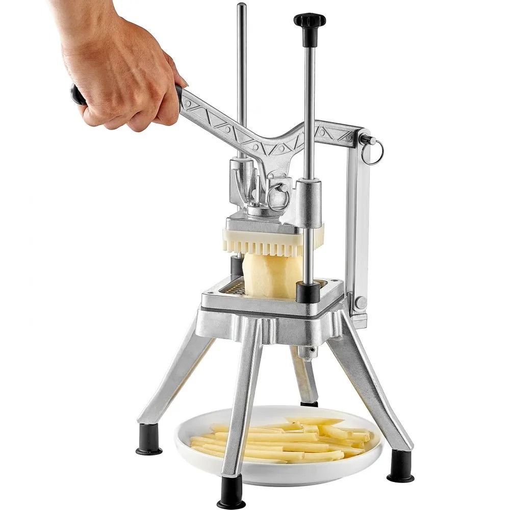 Stainless Steel French Fry Cutter Commercial Vegetable Fruit Chopper For Restaurants And Home Kitch 10