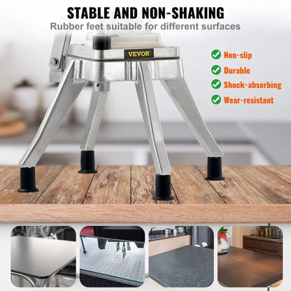 Stainless Steel French Fry Cutter Commercial Vegetable Fruit Chopper For Restaurants And Home Kitch 4