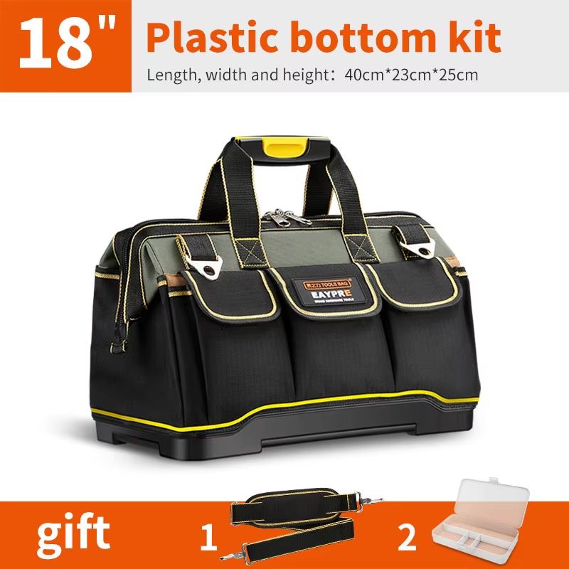 Heavy Duty 1680D Oxford Top Wide Electrician Tool Bag 13 16 18 20 Inch 7