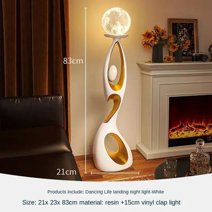 Modern Abstract Dancing Figures Sculpture  Light Luxury Nordic Home Decor Ornament 10