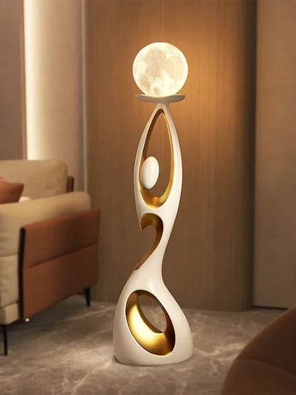 Modern Abstract Dancing Figures Sculpture  Light Luxury Nordic Home Decor Ornament 1