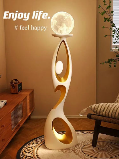 Modern Abstract Dancing Figures Sculpture  Light Luxury Nordic Home Decor Ornament 3