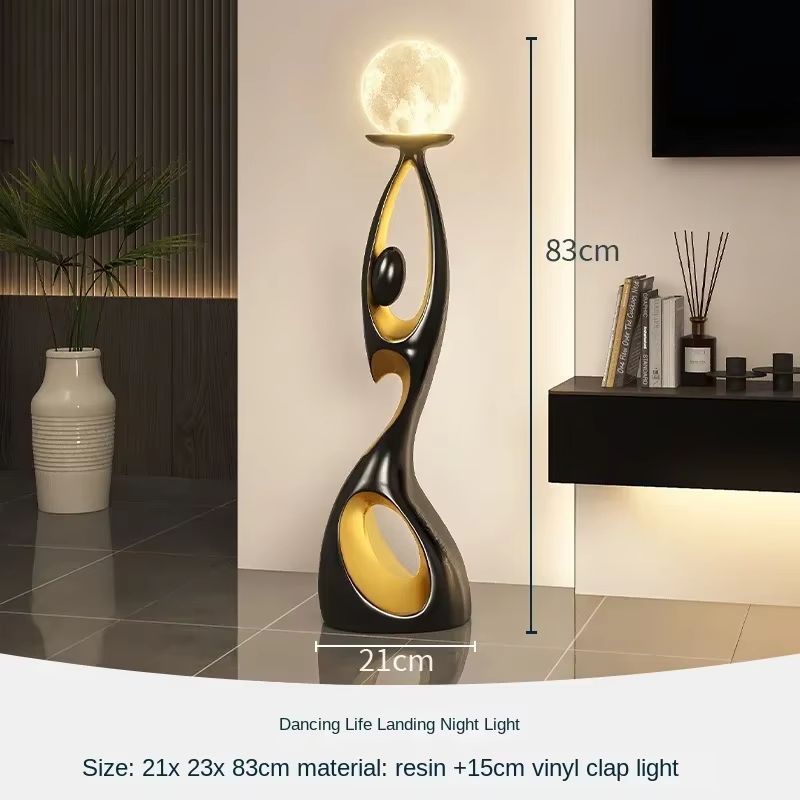 Modern Abstract Dancing Figures Sculpture  Light Luxury Nordic Home Decor Ornament 7