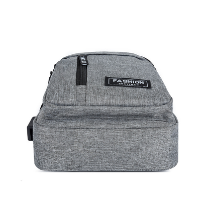 Mens Fashion Trend Oxford Cloth Shoulder Bag New Multifunctional Chest Bag Casual Waterproof Messen 3