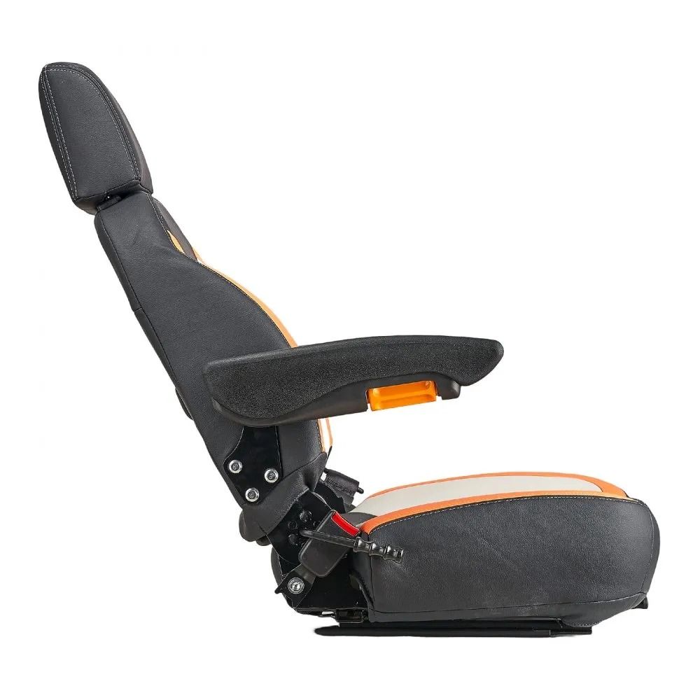 Tractor Seat With Adjustable Back Armrest Headrest And Safety Belt Secure Tractor Seat With Micro S