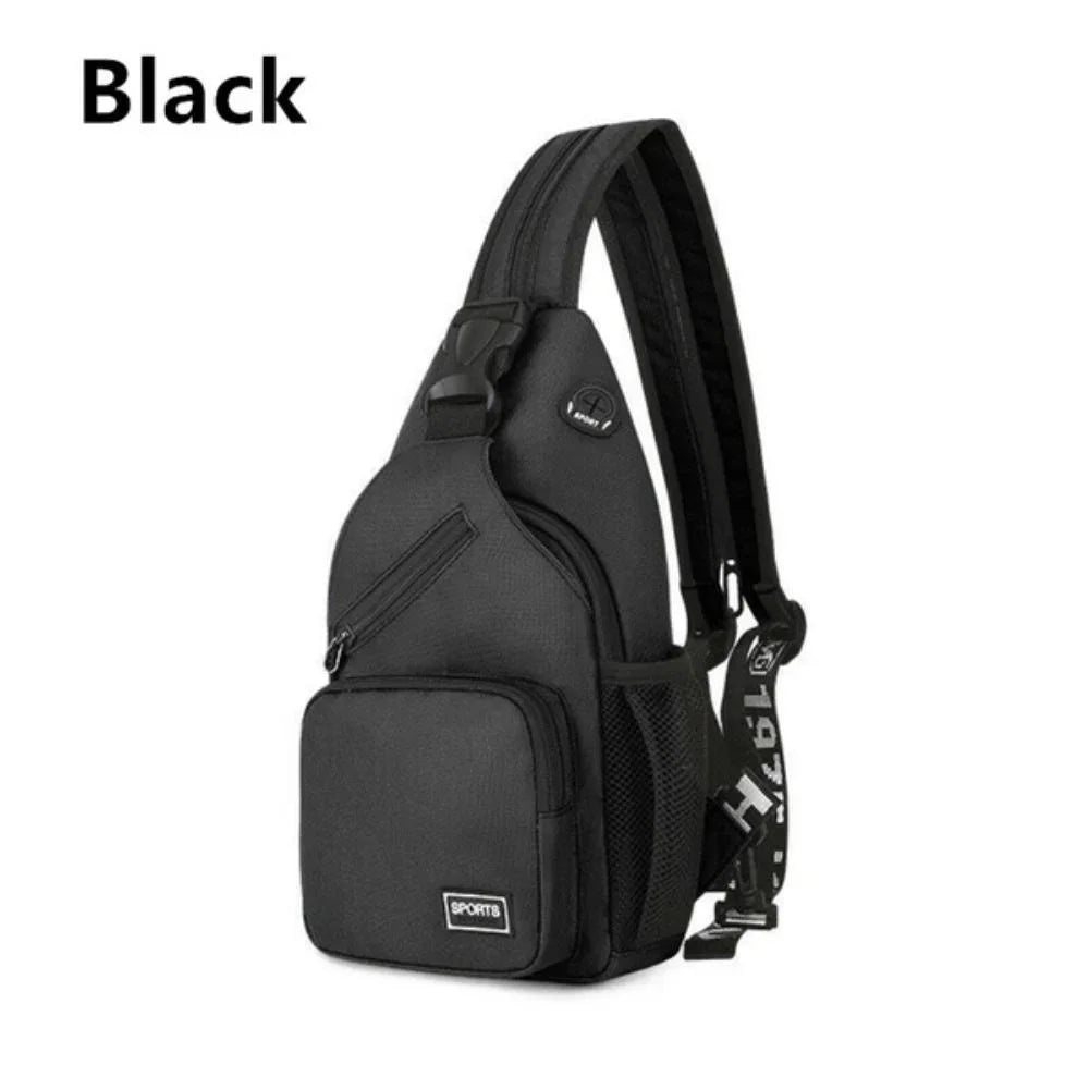 Multifunctional Mens And Womens KISMIS Messenger Shoulder Travel Backpack Chest Bag With Headphone  5
