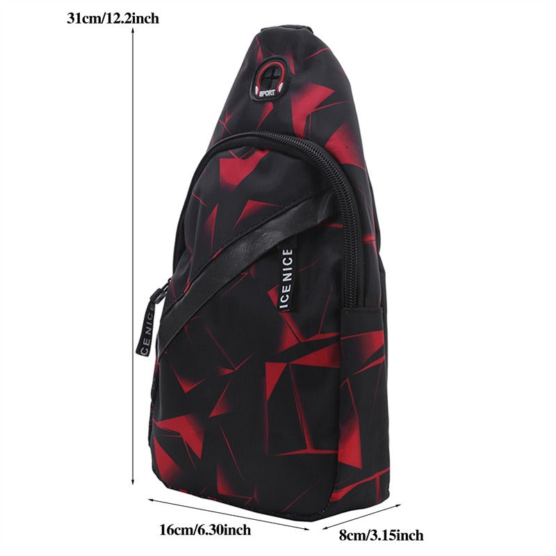 Travel Outdoor Light Lovers Chest Bags, Oxford Cloth Casual Crossbody, Shoulder Bags, Bags Man Woman Backpack