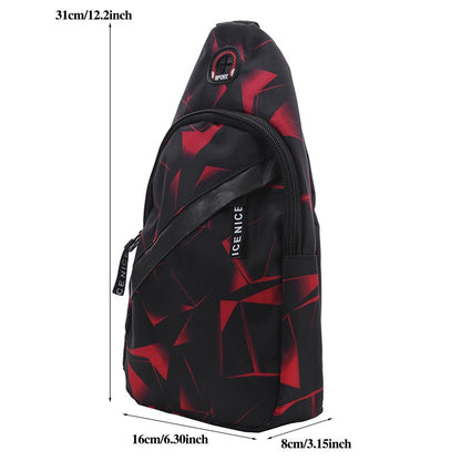 Travel Outdoor Light Lovers Chest Bags, Oxford Cloth Casual Crossbody, Shoulder Bags, Bags Man Woman Backpack