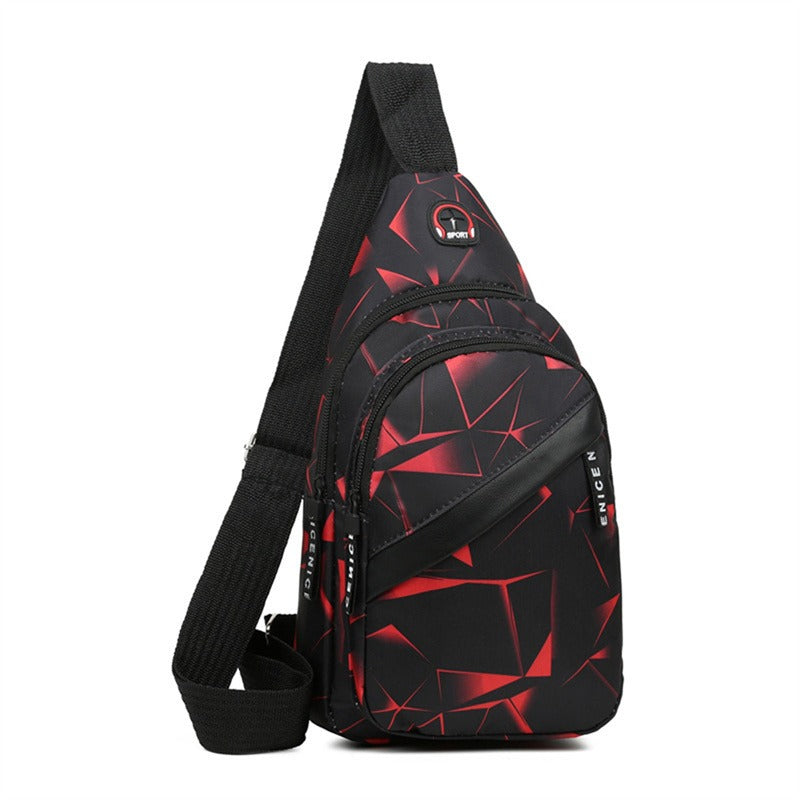 Travel Outdoor Light Lovers Chest Bags, Oxford Cloth Casual Crossbody, Shoulder Bags, Bags Man Woman Backpack