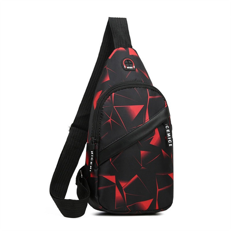 Travel Outdoor Light Lovers Chest Bags, Oxford Cloth Casual Crossbody, Shoulder Bags, Bags Man Woman Backpack