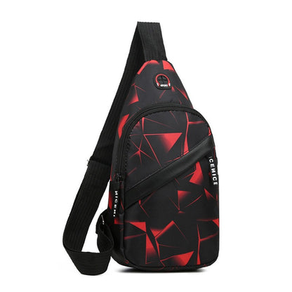 Travel Outdoor Light Lovers Chest Bags, Oxford Cloth Casual Crossbody, Shoulder Bags, Bags Man Woman Backpack