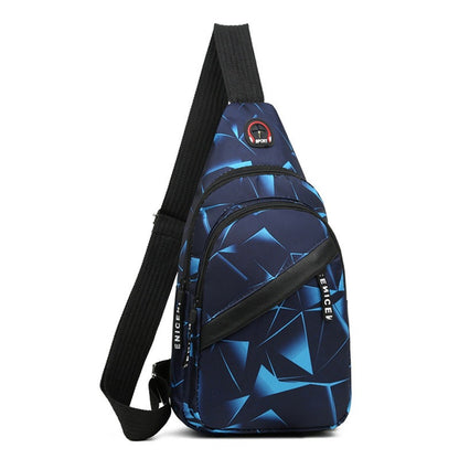 Travel Outdoor Light Lovers Chest Bags, Oxford Cloth Casual Crossbody, Shoulder Bags, Bags Man Woman Backpack