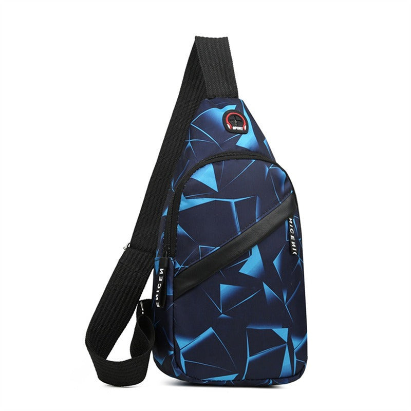 Travel Outdoor Light Lovers Chest Bags, Oxford Cloth Casual Crossbody, Shoulder Bags, Bags Man Woman Backpack