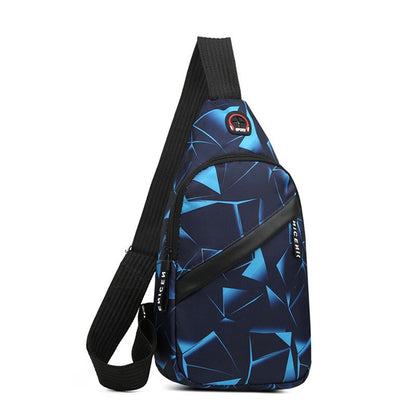 Travel Outdoor Light Lovers Chest Bags, Oxford Cloth Casual Crossbody, Shoulder Bags, Bags Man Woman Backpack