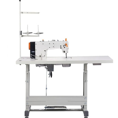 Heavy Duty Lockstitch Sewing Machine Industrial Sewing Machine Upgraded Servo Motor Clear Display C 10