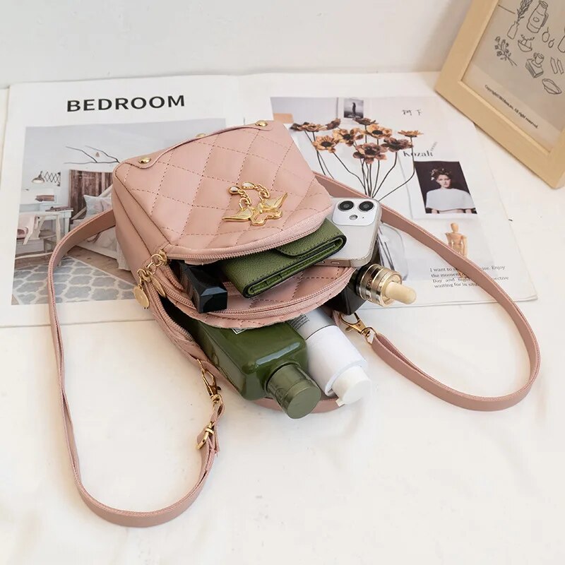 Mini Backpack, Style Female Handbag, Women Fashion Backpack, Fashion Women Backpacks, Leisure Phone Packs