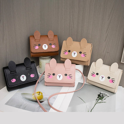 PU Leather Small Shoulder Crossbody Bags, Children's Mini Handbags, Hot Sale Princess Baby Girls, Cute Kids Coin Purse