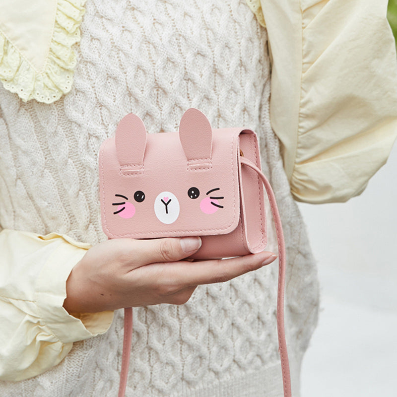PU Leather Small Shoulder Crossbody Bags, Children's Mini Handbags, Hot Sale Princess Baby Girls, Cute Kids Coin Purse