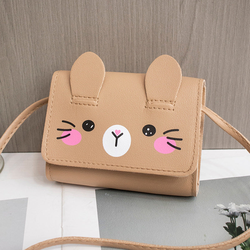 PU Leather Small Shoulder Crossbody Bags, Children's Mini Handbags, Hot Sale Princess Baby Girls, Cute Kids Coin Purse